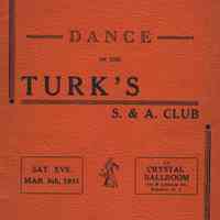 Souvenir journal (program) for 2nd Annual Dance of the Turk