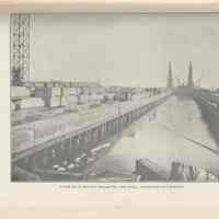         plate 6: New Erie Railroad Pier, New Jersey. Looking East from Bulkhead
   