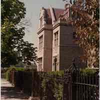 Color photo of 800, 802 Castlepoint Terrace, Hoboken, June 1982.