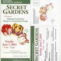 Postcard: Secret Gardens, HHM, Sunday June 7, 2015.