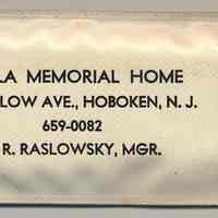          front of white vinyl sleeve
   