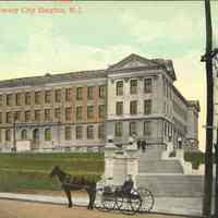 Postcard: Dickinson High School, Jersey City, NJ