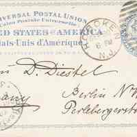 Postcard: Miscellaneous, Hoboken, NJ