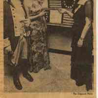 Newspaper clippings, 2, regarding the Hoboken Bicentennial Ball, published May 24, 1976.