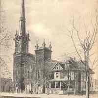 Postcard: West Side M.E Church, Jersey City, NJ