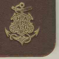          detail of gilt-stamped cover
   