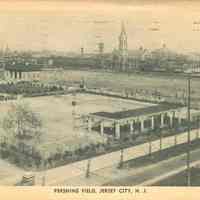 Postcard: Pershing Field, Jersey City, NJ
