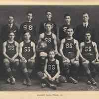          detail photo Basketball Team, 1921
   