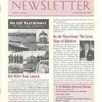 Hoboken Historical Museum Newsletter [Second Series], Volume 11, Number 6, November - December 2005