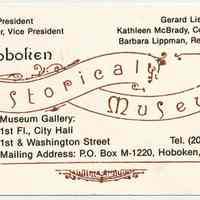          card 2: The Hoboken Historical Museum
   