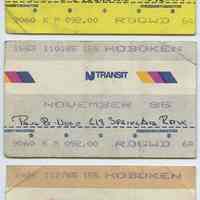          tickets, 3, NJ Transit monthly commutation 1985
   