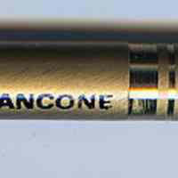 Advertising ballpoint pen: Compliments of Councilman Louis Francone, 4th Ward, Vote Col. 1-B. N.d., ca. 1960s-1970s.