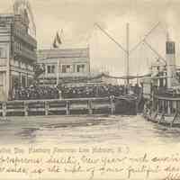 Postcard: Hamburg-American Line, Hoboken, NJ