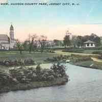 Postcard: Hudson County Park, Jersey City, NJ