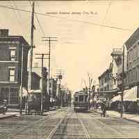 Postcard: Jackson Ave., Jersey City, NJ