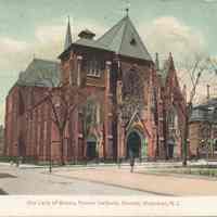 Color Postcard: Church of Our Lady of Grace, Hoboken, NJ