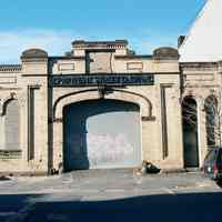 Color photo wall sign: Department Street Cleaning (City of Hoboken), 128 Jackson Street, Hoboken, Jan. 3 & 4, 2002.