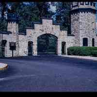 Color slide of Stevens Gate and Gate House.