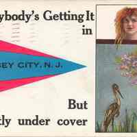 Postcard: Greetings, Jersey City, NJ