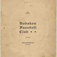 Program: Concert & Ball of the Hoboken Fussball-Club [Football Club], Hoboken, Apr. 7, 1917.