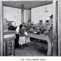 Reference image: interior view, stale bread sales room at John Schmalz