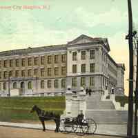 Postcard: Dickinson High School, Jersey City, NJ
