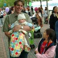 Digital color print of the 2006 Hoboken Baby Parade taken by Hartshorn Photography, May 15, 2006.