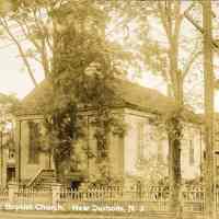 Postcard: First Baptist Church, New Durham, NJ