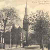 Postcard: Old Bergen Road, Jersey City, NJ