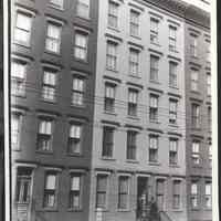 B&W photo of apartment building at 808 Willow Avenue, Hoboken