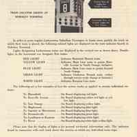 Handbill: notice for D.L. & W. R.R. suburban commuters about new train locator lights; Erie trains; service changes at Lackawanna Terminal, Hoboken, March 14, 1957.