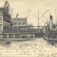 Postcard: Hamburg-American Line, Hoboken, NJ