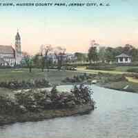 Postcard: Hudson County Park, Jersey City, NJ