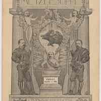 Program: 19th Annual Metzelsuppe, Friday, Nov. 1, 1901. Charles F. Kaegebehn, 800 Washington St., Hoboken.