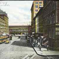 Postcard: Pennsylvania RR, Jersey City, NJ