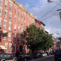 Digital images, 2, of exteriors buildings on east side, 600 block of Willow Avenue, Hoboken, July 20, 2004.