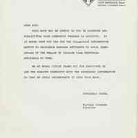          enclosure 1: mayor's letter
   