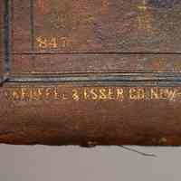          detail case top, lower right: K&E mark and set number
   