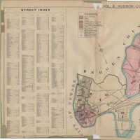          Index map plate with street index from Plat Book of Hudson County. Vol. 2. Philadelphia: G.M. Hopkins Co. (1923). picture number 4
   