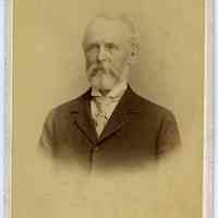 Cabinet photo: man with beard, Hoboken, n.d., ca. 1892-1899.