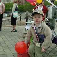 Digital color print of the 2006 Hoboken Baby Parade taken by Hartshorn Photography, May 15, 2006.