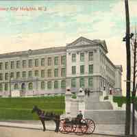Postcard: Dickinson High School, Jersey City, NJ
