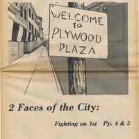 Newspaper: The Hoboken Herald. Vol. 1, No. 2, September 15, 1971.
