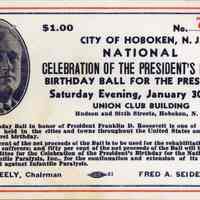          ticket 1943, 61st birthday
   