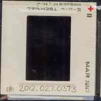          Color slide of interior detail view of the Lackawanna Terminal waiting room picture number 2
   