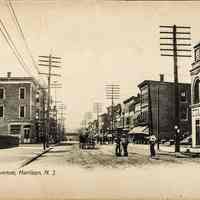 Postcard: Harrison, NJ, Harrison Avenue