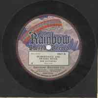 Record: "Humoresque and Swanee River." Bob Matthews piano solo. Swanee River composed by Stephen C. Foster. Rainbow Sacred Records. 78 rpm.