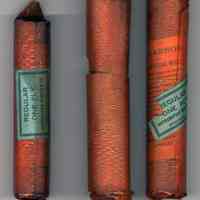 Carbon paper, 3 rolls, manufactured by the Autographic Register Co., Hoboken, n.d., ca. 1920-1940.