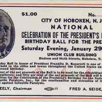          ticket 1944, 62nd birthday
   
