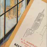 Sample book: Keuffel & Esser Co. Drawing Papers. New York & Hoboken, no date, circa 1920s.